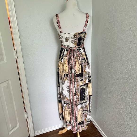 Matilda Jane Perfectly Paisley Patchwork Maxi Dress Size Small - Picture 9 of 16